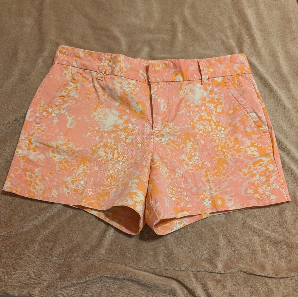 Calvin Klein® Floral Pink Peachy White Women's Shorts
